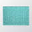 Washable Nonskid Turquoise Geometric Area Rug by-355936857