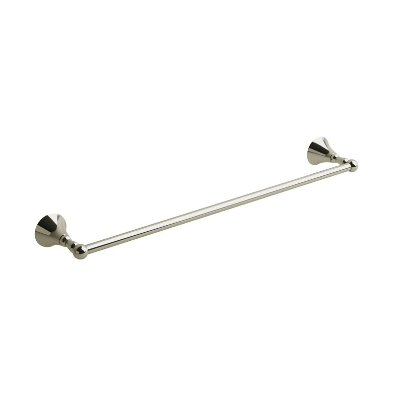 Hudson 24" Towel Bar, Polished Nickel