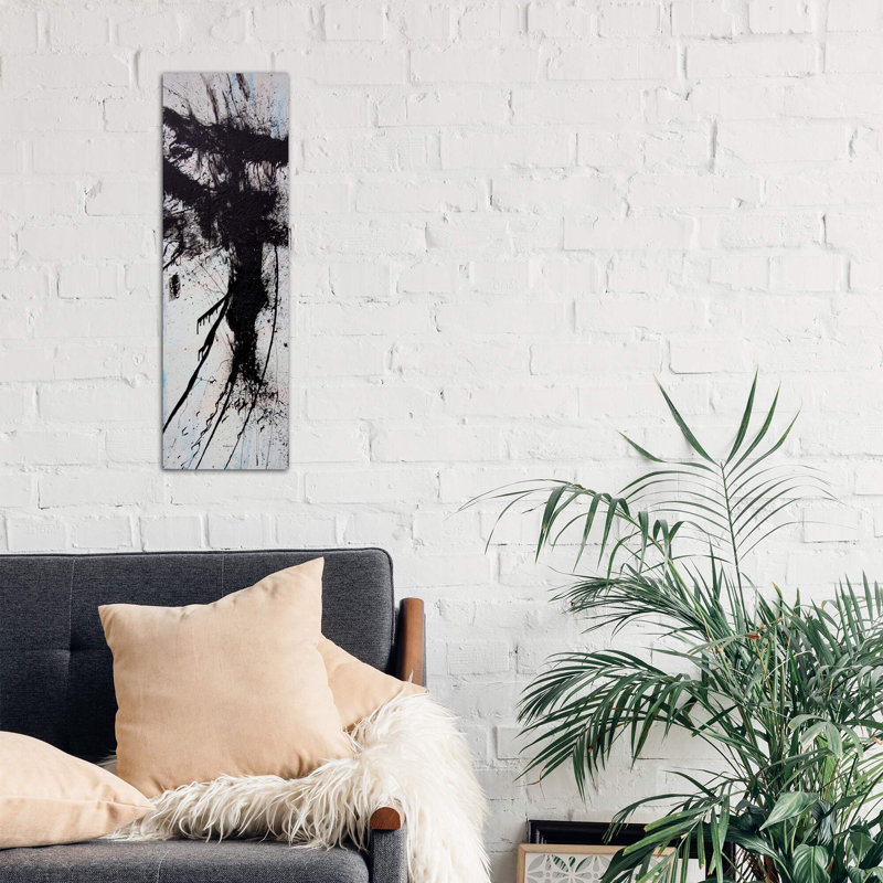 Anhedonia by Shawn Jacobs - Wrapped Canvas Panoramic Painting, 30.48 cm H x 91.44 cm W x 1.91 cm D