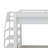 Wood Full Size Bunk Bed With Storage Staircase, Bedside Table And 3 Drawers-1638955809