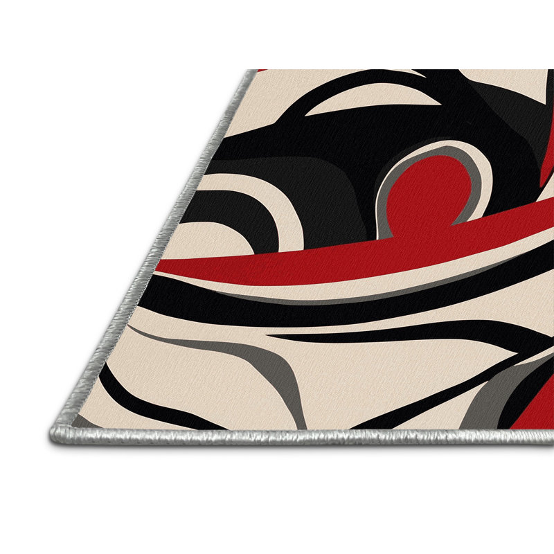 Eternal Fire Rug, Square 5'