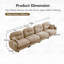 4-Seate Modular Sectional Couch-723278209-723278270-723278267