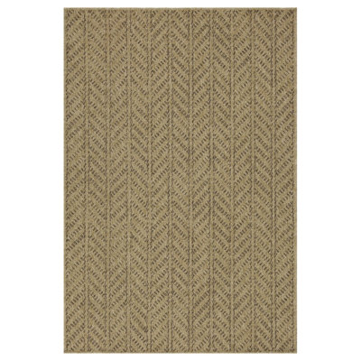 Earth GC_NTL1013 Jute/Mocha 7 Ft. 10 In. X 10 Ft. 3 In. Indoor/Outdoor Area Rug