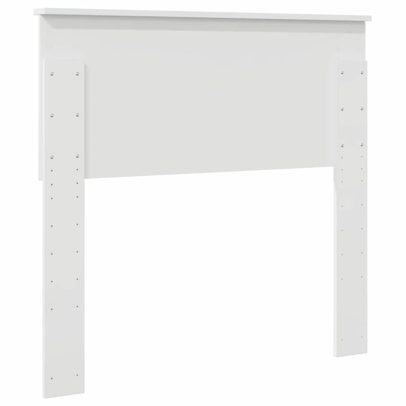 Panel Headboard, UK Single - DE 90 x 190 cm, Gloss White