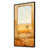 Black Floater Framed