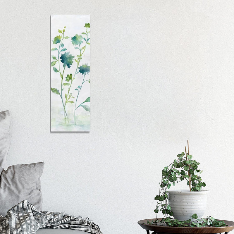 Meadow Silhouette II by Nan - Wrapped Canvas Gallery-Wrapped Canvas Giclée, 30.48 cm H x 91.44 cm W x 1.91 cm D