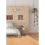 Tapis brun foncé en jute tissé à la main Mulvihill