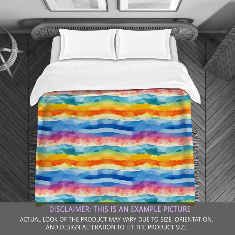 Polyester Striped Comforter, King Comforter