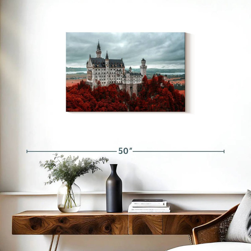 Château Lilie Grand Neuschwanstein, H 20 po x l 30 po