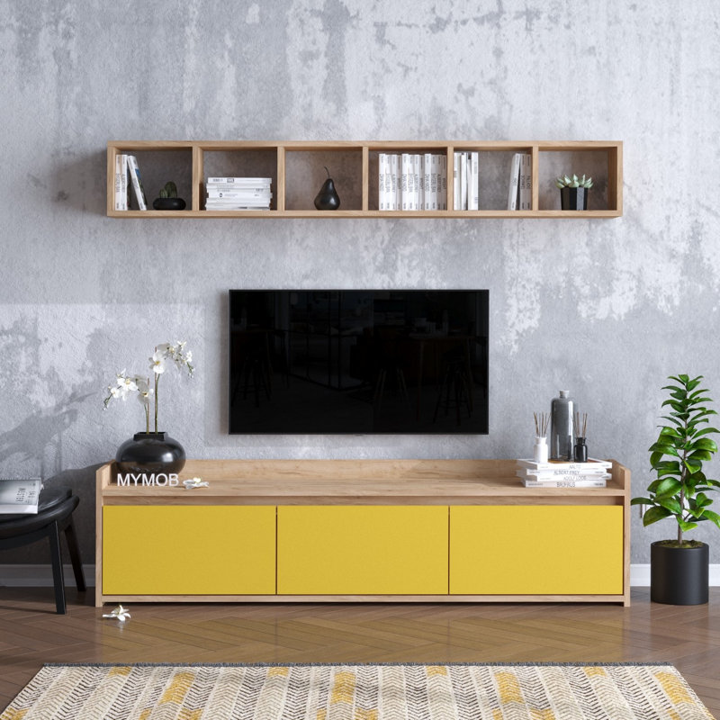 Guilbeaux Unfinished TV Stand for TVs up to 55"