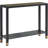 Glass Entryway Table, 2-Tier Entry Way Console Entrance Table, 41"L Narrow Sofa Table With Shelves, Ideal For Hallway, Entryway, Living Room, Foyer, Corridor, And Office-950520838
