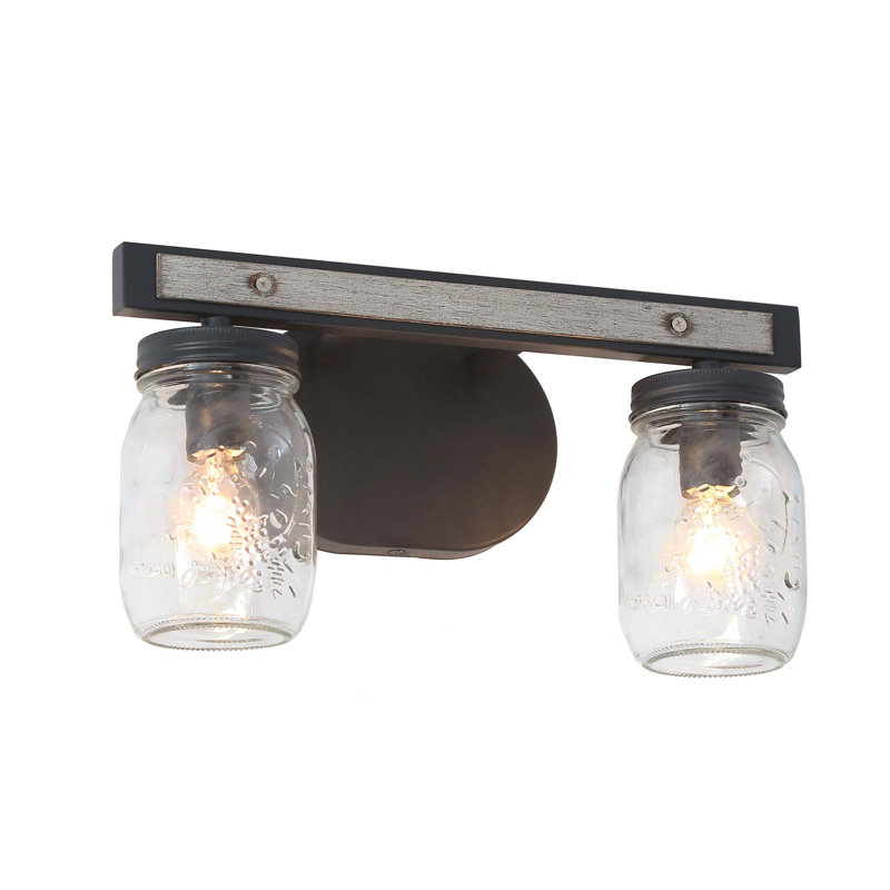 Carlile Dimmable Deep Brown Vanity Light, 2
