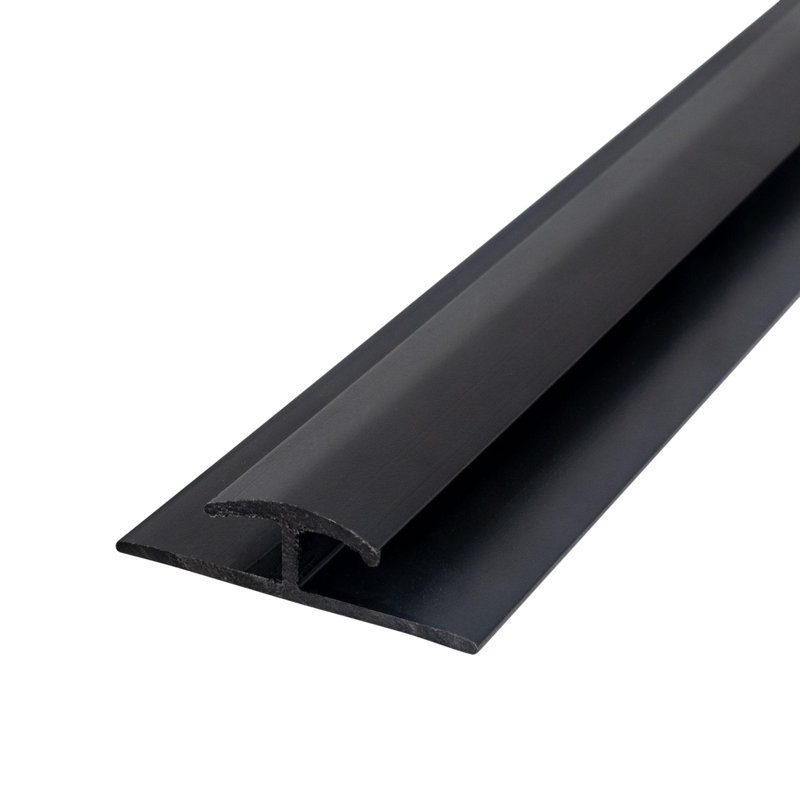 3/16" Styrene Divider Moulding | Pro Pack, Black