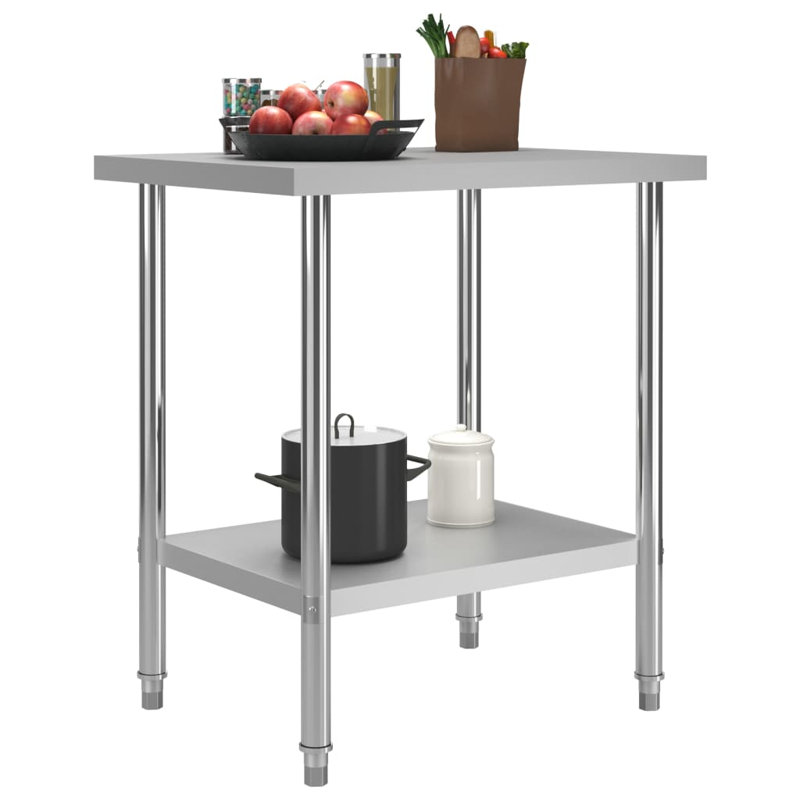 Table de cuisine Kitchen Kitchen, H 33,5 po x l 31,5 po x P 23,6 po