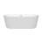 Carissa 67'' x 32'' Soaking Acrylic Bathtub-23113230