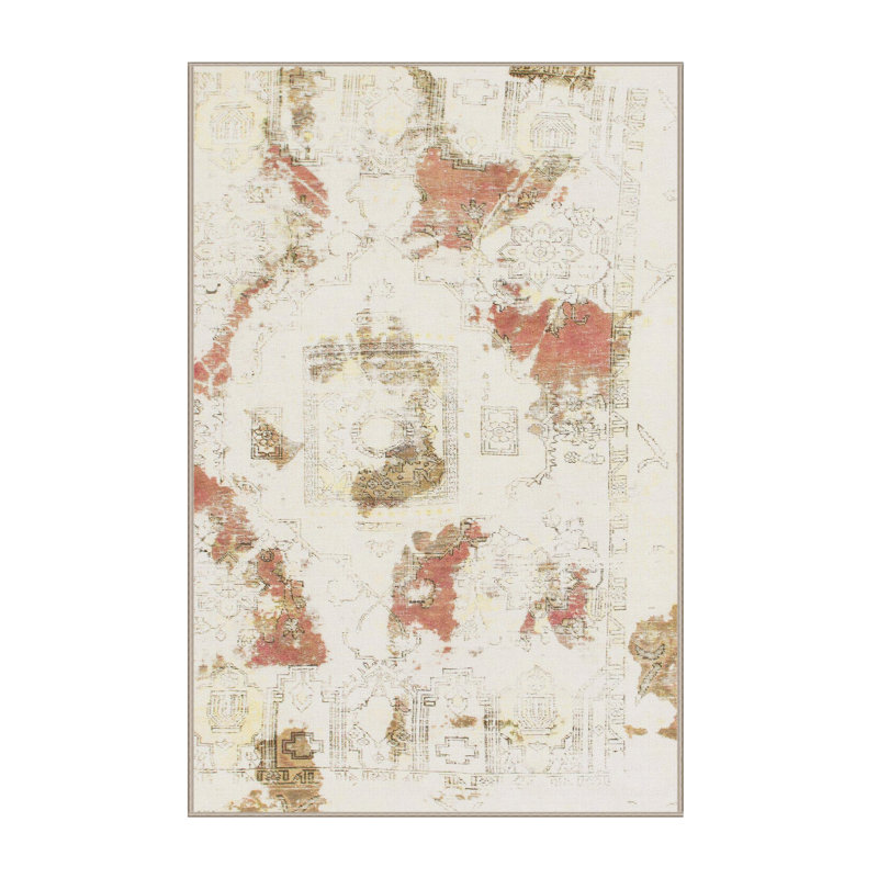 Abstract Indoor Rug, Rectangle 8' x 12'