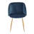 Terrance 18.5'' H Velvet Upholstered Parsons Chair-2019242874-2019242823