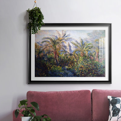Garden In Bordviera, Morning Effect, 1884, reproduction d'art sur papier