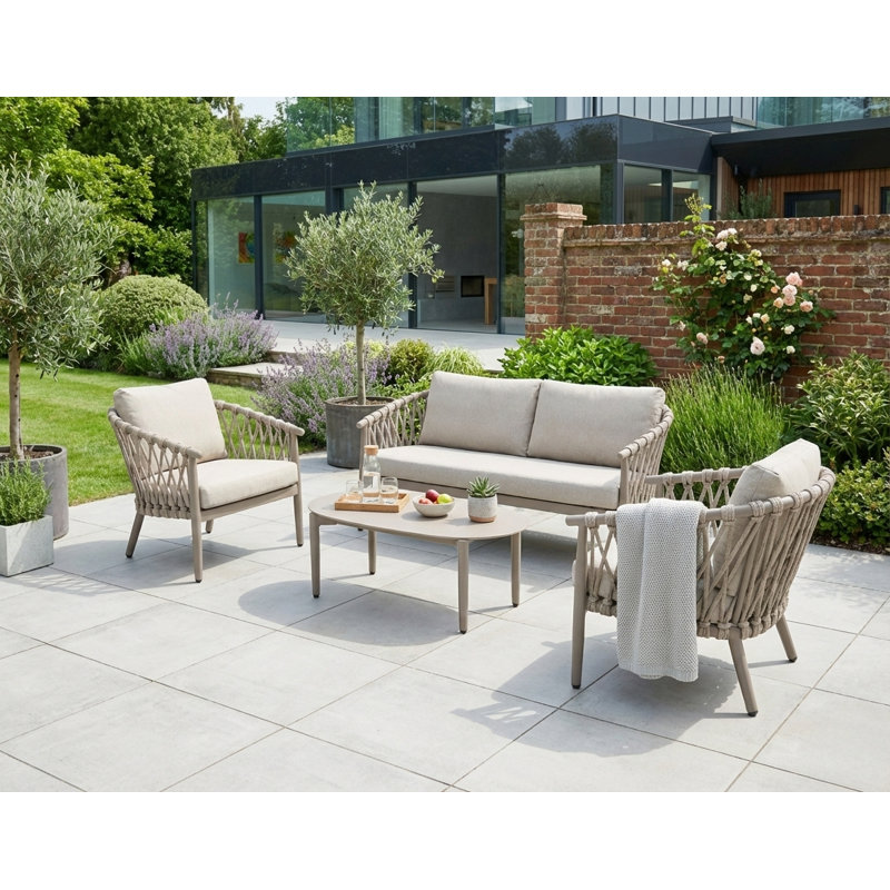 Cleveland Lounge Set in Beige