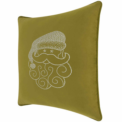 Coussin Sparkles Home Conception de Noël des Fêtes | Insertion de plumes | Lavable à la machine