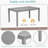 Dining Rectangular Table Set For 4,Kitchen Dining Table For Small Space