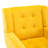 Tufted Upholstered Wide Back Armchair-582471468