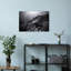 Sunlit Ocean Turtle Abstract Contemporary Turtle Nature Ocean Wall Art Print 1 Piece Wrapped Canvas Wall Art-85901712