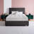 8-inch Twin Size Bed Mattress Gel-Infused Memory Foam Mattress, Firm Support, Breathable Tencel Fabric, White, Mattress in a Box