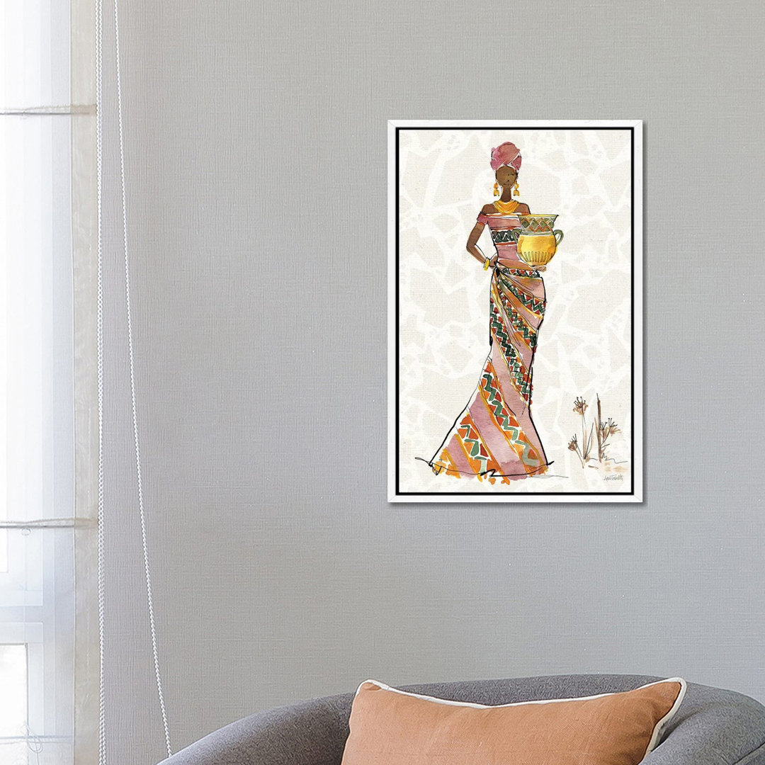 African Flair X von Anne Tavoletti - Galerie- Giclée auf Leinwand