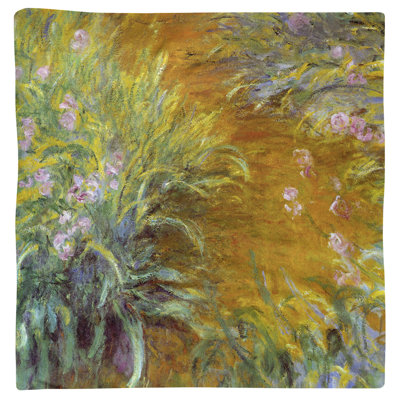 Claude Monet Cotton Floral Square Napkin