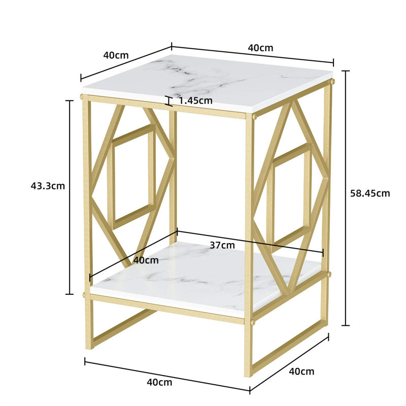 Lokendra Frame End Table