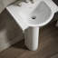 Veer™ Ceramic Pedestal Bathroom Sink with Overflow-10942335-19195677-46044463