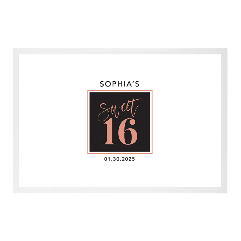 Signe d'anniversaire en papier