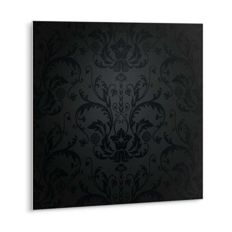 Cayetana 30 x 30 cm PVC Tile in Black