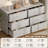 6-Drawer Dresser  For Bedroom, Living Room Or Home Office-347160087