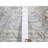 One-of-a-Kind Rectangle 4'0" X 6'2" New Age Area Rug in Grey