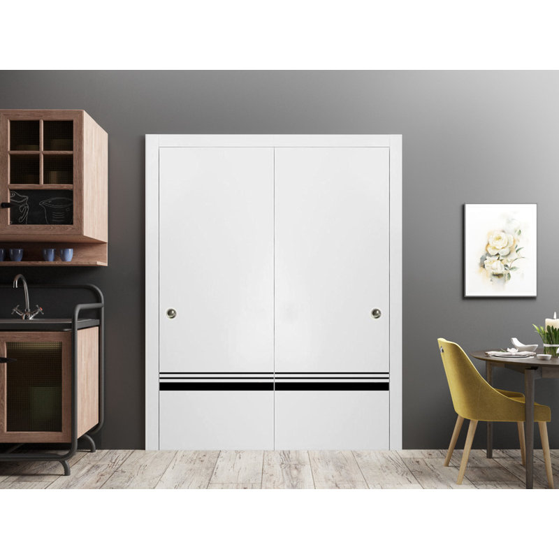 Finition en bois massif manufacturé, Satin blanc, 48 po x 96 po