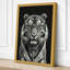 Tiger's Gaze Modern - Wrapped Canvas-314546830-314546831