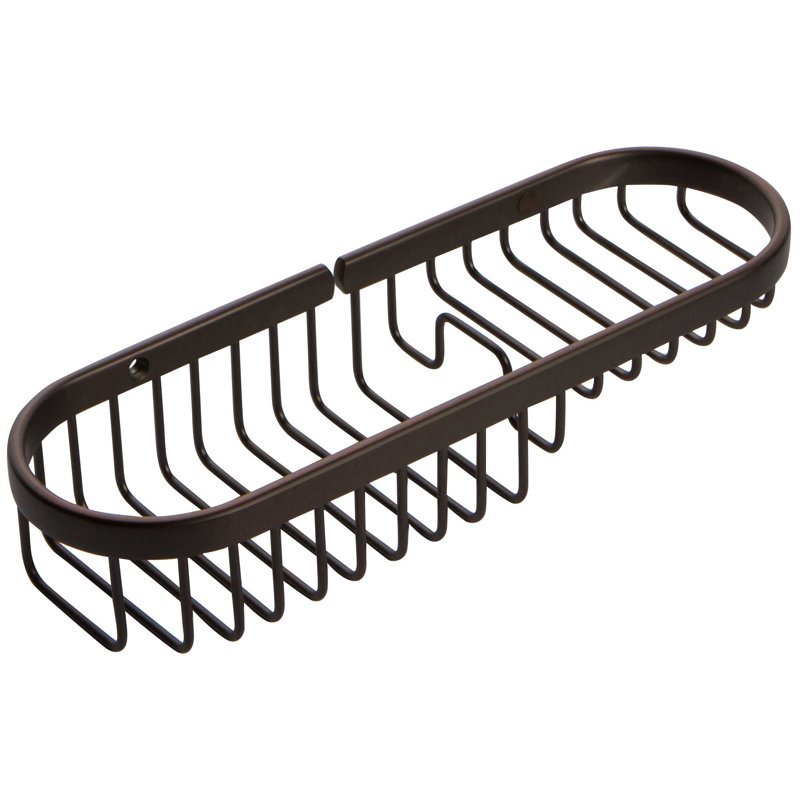 Splashables 11" Combination Shower Basket, Oil Rubbed Bronze