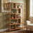 Aethelgard 5 Tiers Hornbeam Legs & Columns Bookcase