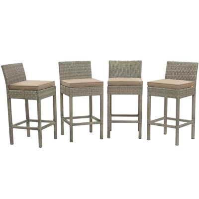 Ensemble de 4 tabourets de bar Conduit