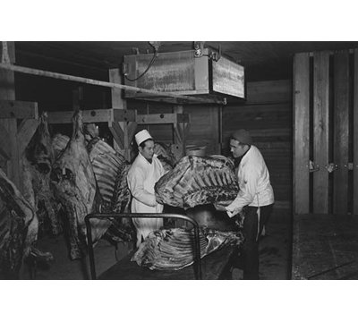 « bouchers » par ansel adams, reproduction de photo