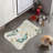 Floral Flight - 1 Piece Bone Shape Feeding Mat