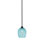Mini-luminaire suspendu en verre 7,5 po Mukkesh