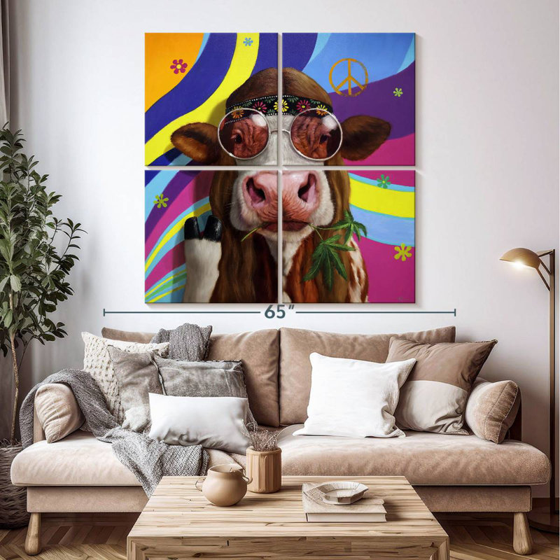 Ketti Grass Fed, 50" H x 50" W