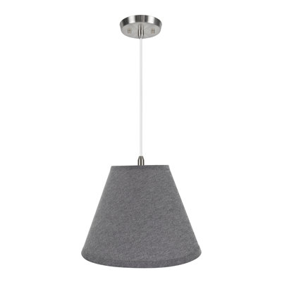 Luminaire suspendu conique à 1 lumière Melvin