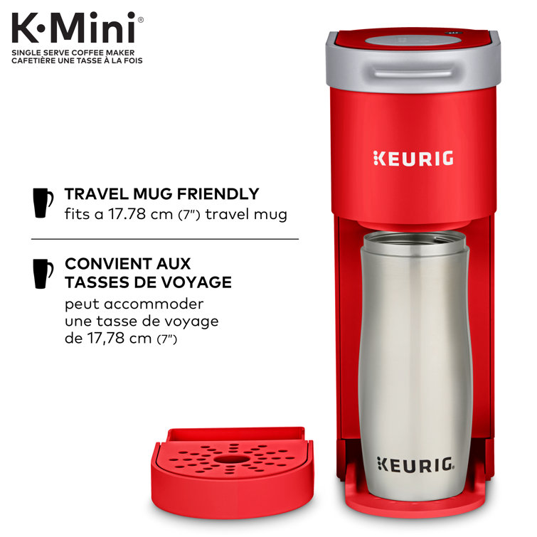 Keurig® K-Mini® Single Serve K-Cup Pod Coffee Maker, Featuring An Ultra-sleek Design