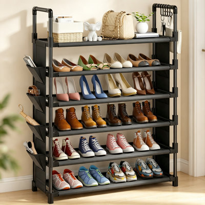 24 Pair Shoe Rack