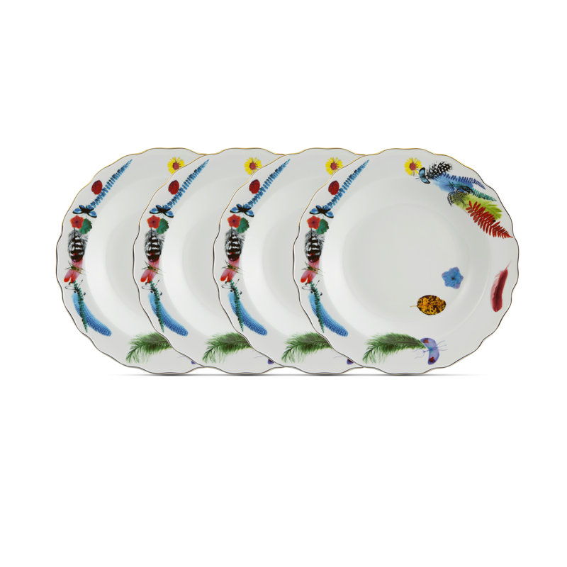 Caribe Handmade Porcelain Appetizer Plate