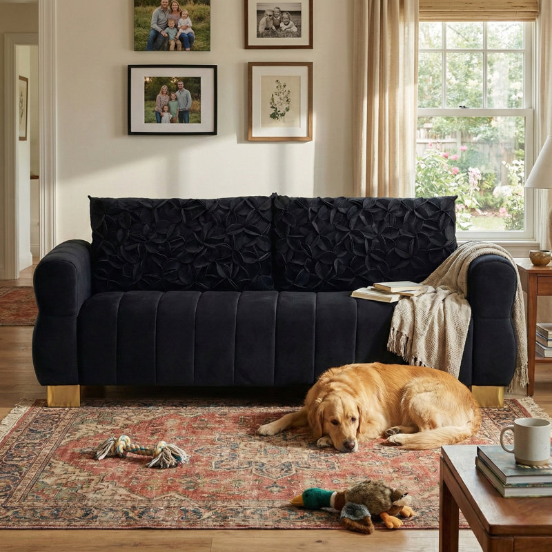(Canapé - Huabanzhen Niunairongh7322-38), Black